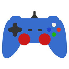 Game Controll icon with outline theme and transparent background
