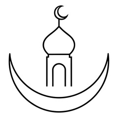 islamic mosque icon