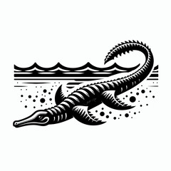 Plesiosaurus Diving Deep into the Prehistoric Ocean