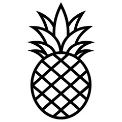 Obraz premium illustration of pineapple