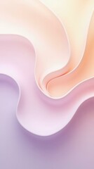 Minimal wavy pastel pattern — vertical visual for product showcase or mobile ad