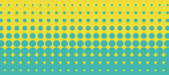 seamless pattern with blue dots