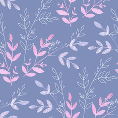 Watercolor Floral Seamless Pattern 