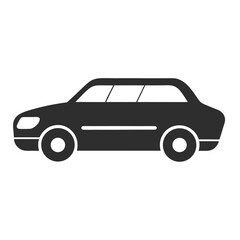 Fototapeta premium black and white car