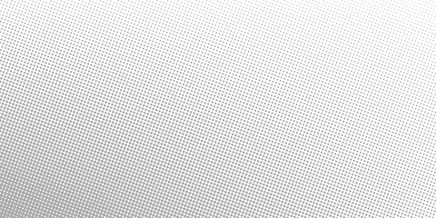 Dotted gradient vector illustration, white and black halftone background, horizontal seamless dotted lines, monochrome dots texture backdrop, retro effect. modern