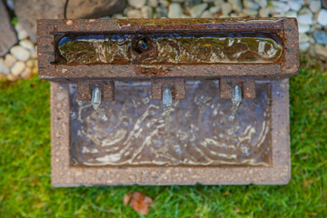 Fuentes de piedra de Cantera tamaño pequeñas