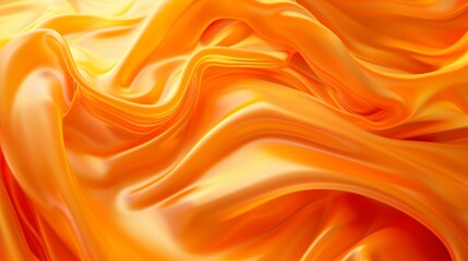 Abstract background with orange colors and fluid shapes