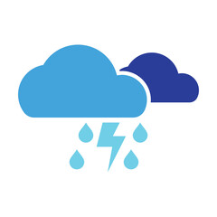 weather icon in flat design