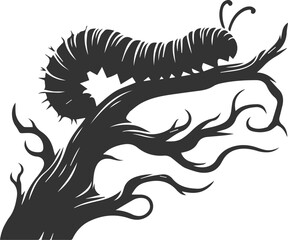 Insect vector silhouette illustration