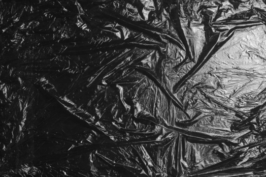 black plastic bag. texture. PNG