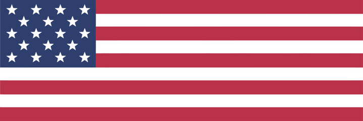 Obraz premium American Flag Stripes, Stars, and National Symbolism