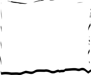 Abstract Grunge Texture Black Ink Splashes and White Background