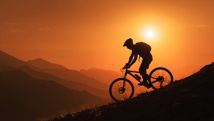 Mountain Biking Through Scenic Trails