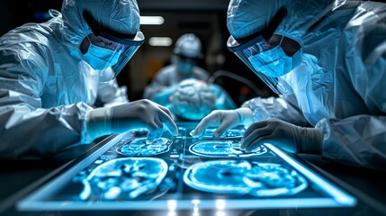 Researchers utilize advanced tools for innovative scientific investigations and experiments