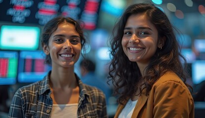 future indian economists visiting stock exchange floor