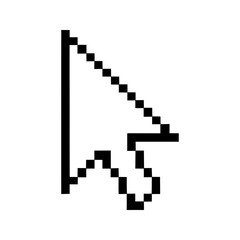 Mouse click icon. Hand cursor pointer symbol.