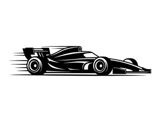 Obraz premium Racing car and formula race icon. Sport car symbol.