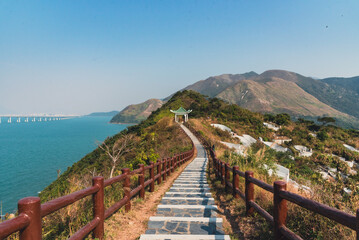 Hong kong tai o fishing village