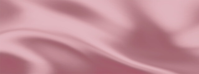 Peach gradient background with pink color and soft texture for warm pastel backdrop. Light cream blur for cosmetic banner or studio product display. Elegant aesthetic fabric with luxury silk shadow.