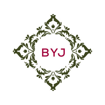 BYJ Logo design vector template. 