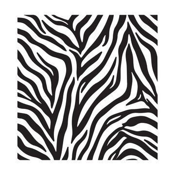Striking Zebra Stripes Bold Black and White Pattern Evoking the Wild Animal Kingdom and Natural Elegance Seamless Repeat