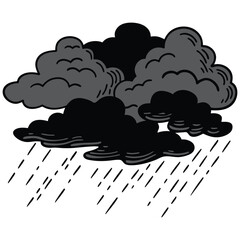 Abstract clouds forming into playful or animal shapes. Fun and imaginative design.