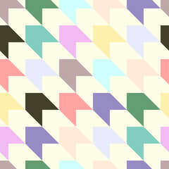 Vector - pied-de-poule seamless pattern, colored template.