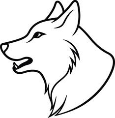 dog vector illustration