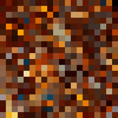 Colorful abstract mosaic background. Pixel effect. Camo and camouflage.
