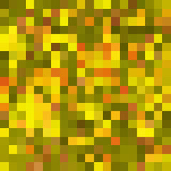 Colorful abstract mosaic background. Pixel effect. Camo and camouflage.