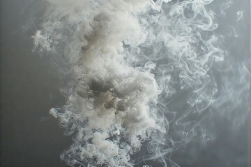 Smoke on white background, White smoke on white background