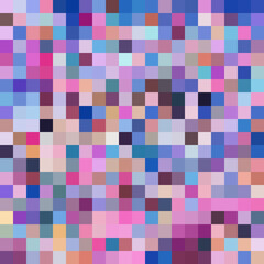 Fototapeta premium Colorful abstract mosaic background. Pixel effect. Camo and camouflage.