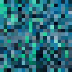 Colorful abstract mosaic background. Pixel effect. Camo and camouflage.