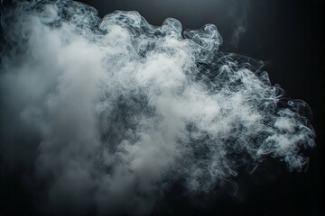Smoke on white background, White smoke on white background