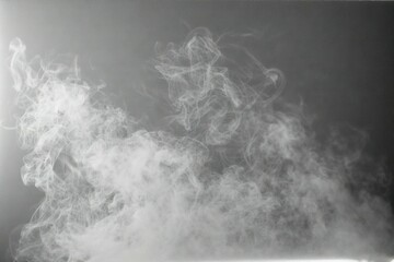 Smoke on white background, White smoke on white background