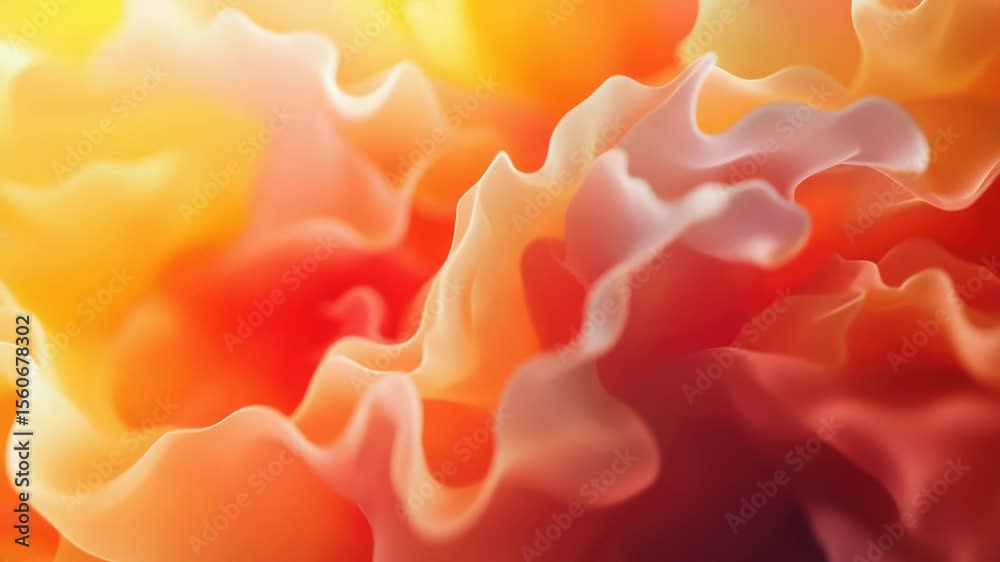 Poster Close-up shot of a flower with multiple petals, suitable for use in floral arrangements or as a design element