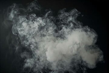 Smoke on white background, White smoke on white background