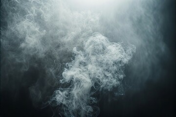 Smoke on white background, White smoke on white background