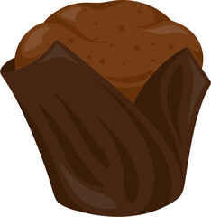 illustration muffin