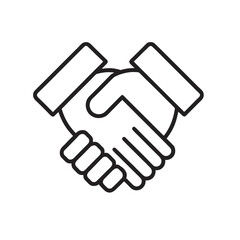 Standard Handshake Icon Vector Set | Professional Collection