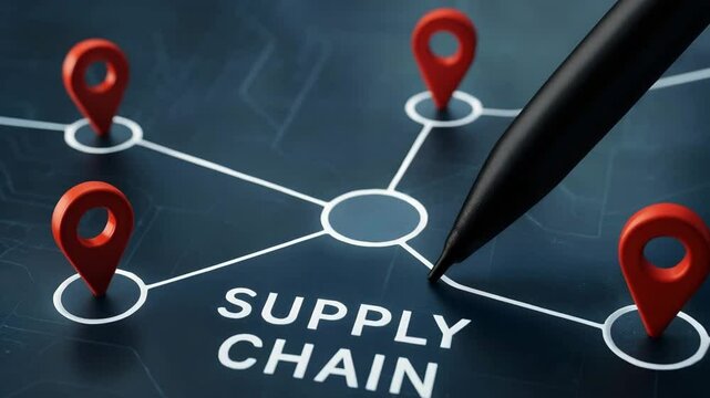 Supply chain management optimization strategies and logistics network distribution design guide