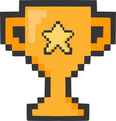 Fototapeta premium illustration pixel icon