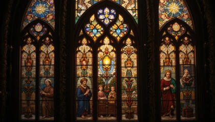 Stained Glass Christmas