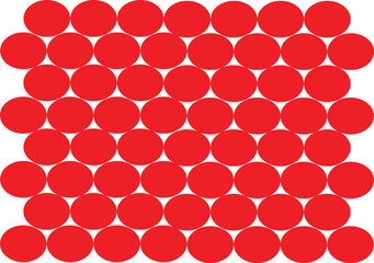 Abstract colourful circles with white background