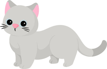 illustration munchkin cat