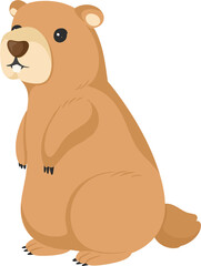 illustration prairie dog