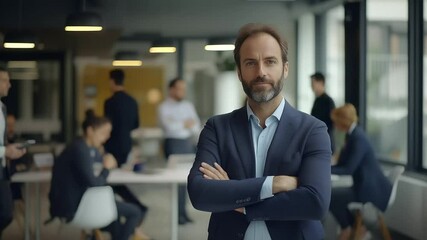 Young confident office worker sitting at computer and analyzing data, thoughtful expression businessman thinking, data analysis, tech-savvy professional, office lifestyle, producti,Young professional - Powered by Adobe