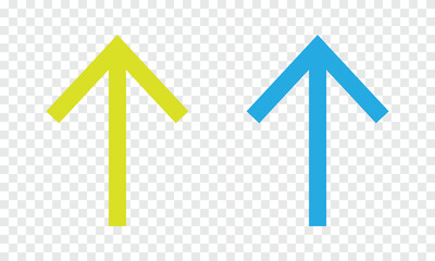 Green Upward Trend Arrow Indicating Growth and Success,