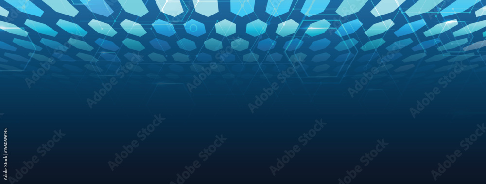 Poster Abstract circuit board pattern technology concept background