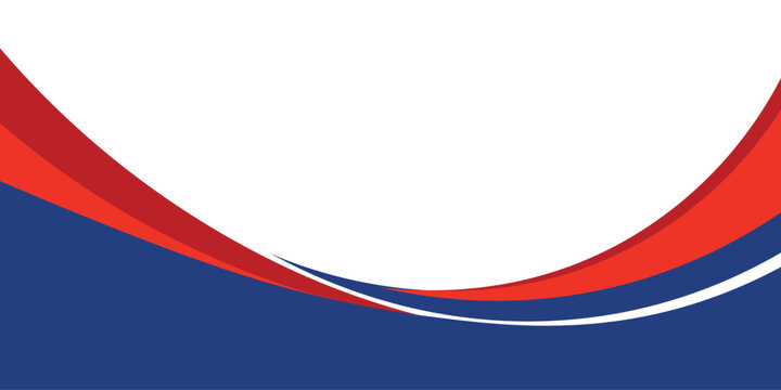 abstract business banner background with red and blue gradient color.eps10